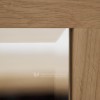 Opus Solid Oak Furniture 900 x 600mm Wall Mirror