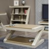 Z Solid Oak Grey Painted Furniture Coffee Table