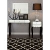 Orchid Mirrored Glass Furniture Console Table