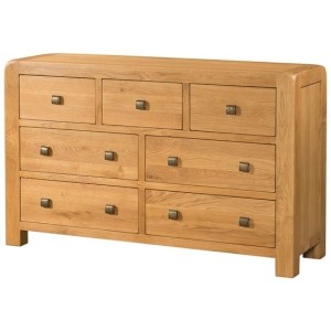 Avon Oak Furniture 3 Over 4 Chest of Drawers