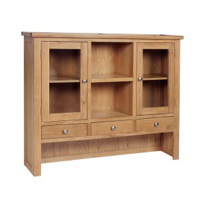 Devonshire Dorset Oak Furniture Large Dresser Top DOR055