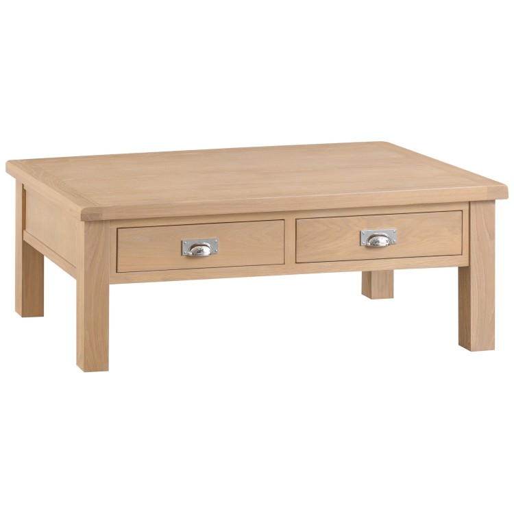 Langham Lime Washed Oak Large Coffee Table LLW-LCT