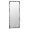Florence Leaner Silver Frame Mirror 75 x 165  MR02-LNR-S