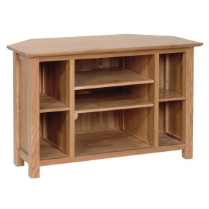 Devonshire New Oak Furniture Corner TV Unit