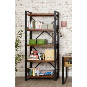 New Urban Chic Furniture Large Open Bookcase IRF01B