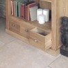 Mobel Oak Large 3 Drawer Bookcase  COR01A