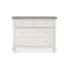 Montreux Grey & Washed Oak Furniture Chest of Drawers