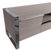 Mayfair Silver Grey Oak Large TV Unit with Drawer