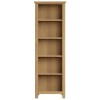 Buxton Rustic Oak Furniture Large Bookcase